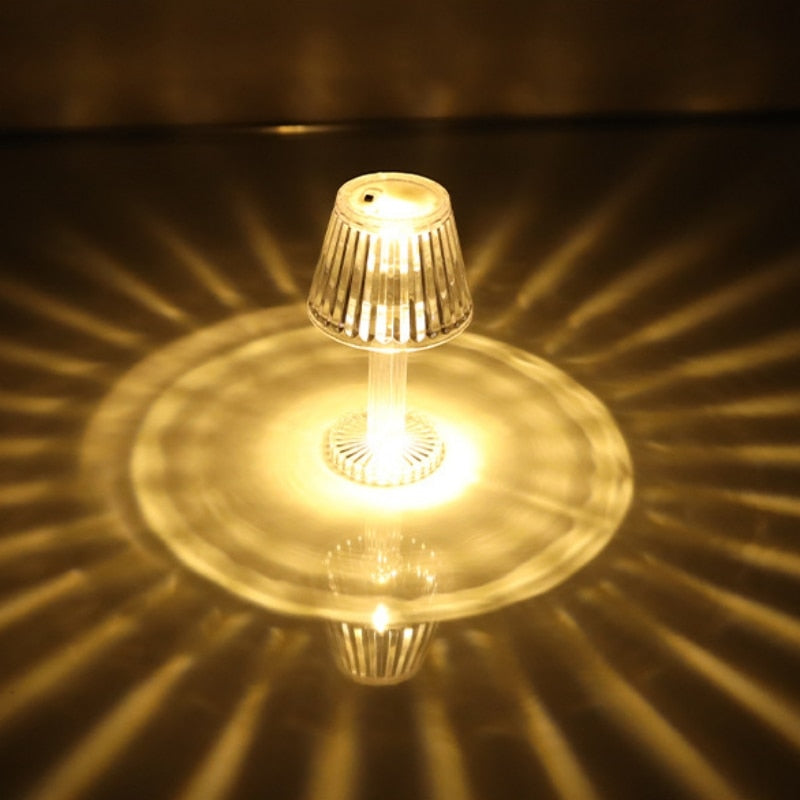 Crystal Bedside Lamp