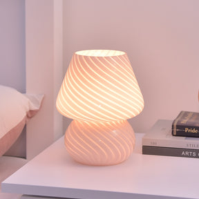 Glass Bedside Lamp