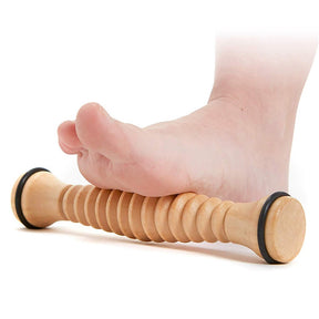 Wood Foot Massage Roller